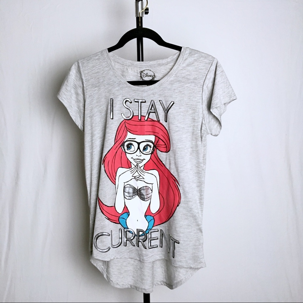 ⬇️ Little Mermaid I Stay Current T shirt